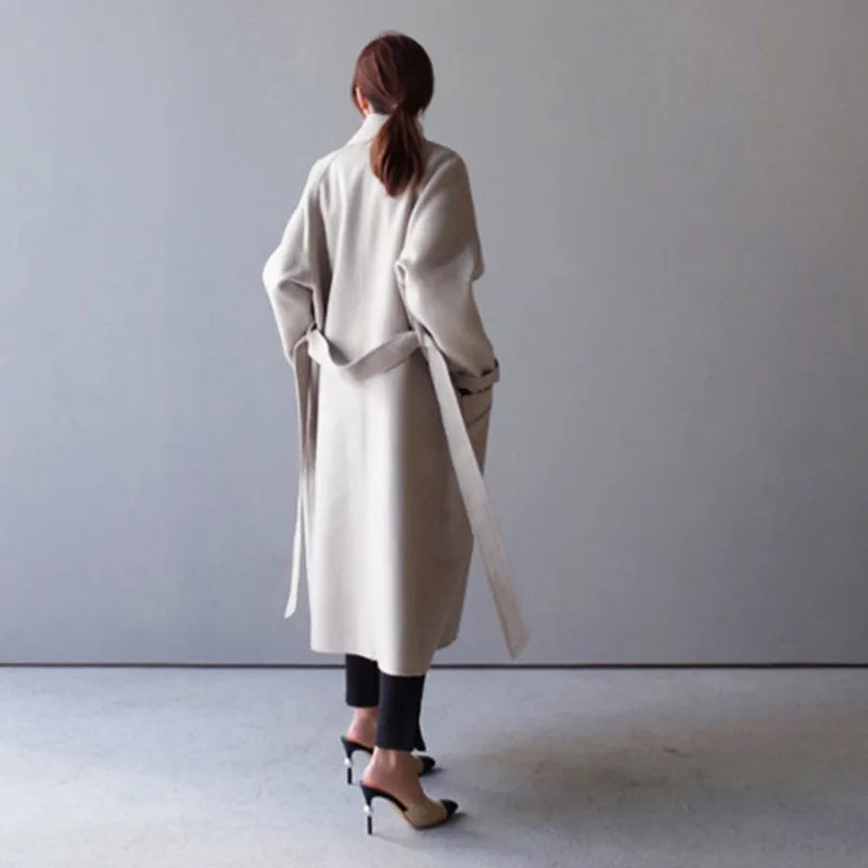Elowen | Elegant Long Winter Coat for Women