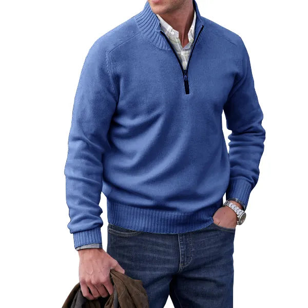 Adrian | Men zip-up sweater