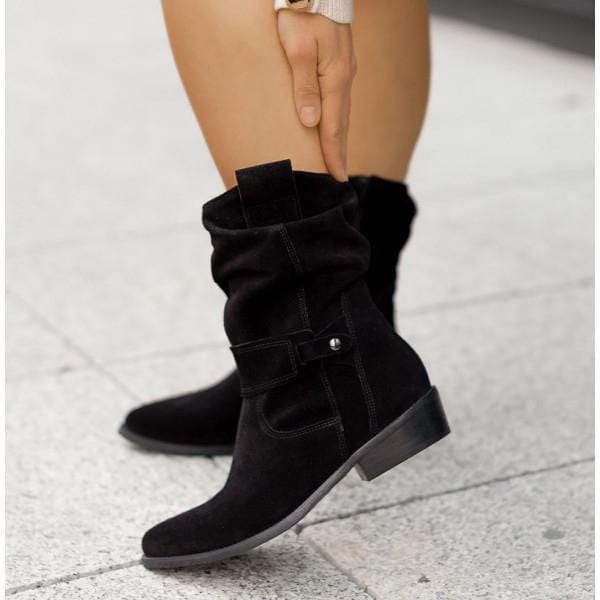 Patricia | Relaxed Suede Ankle Boots