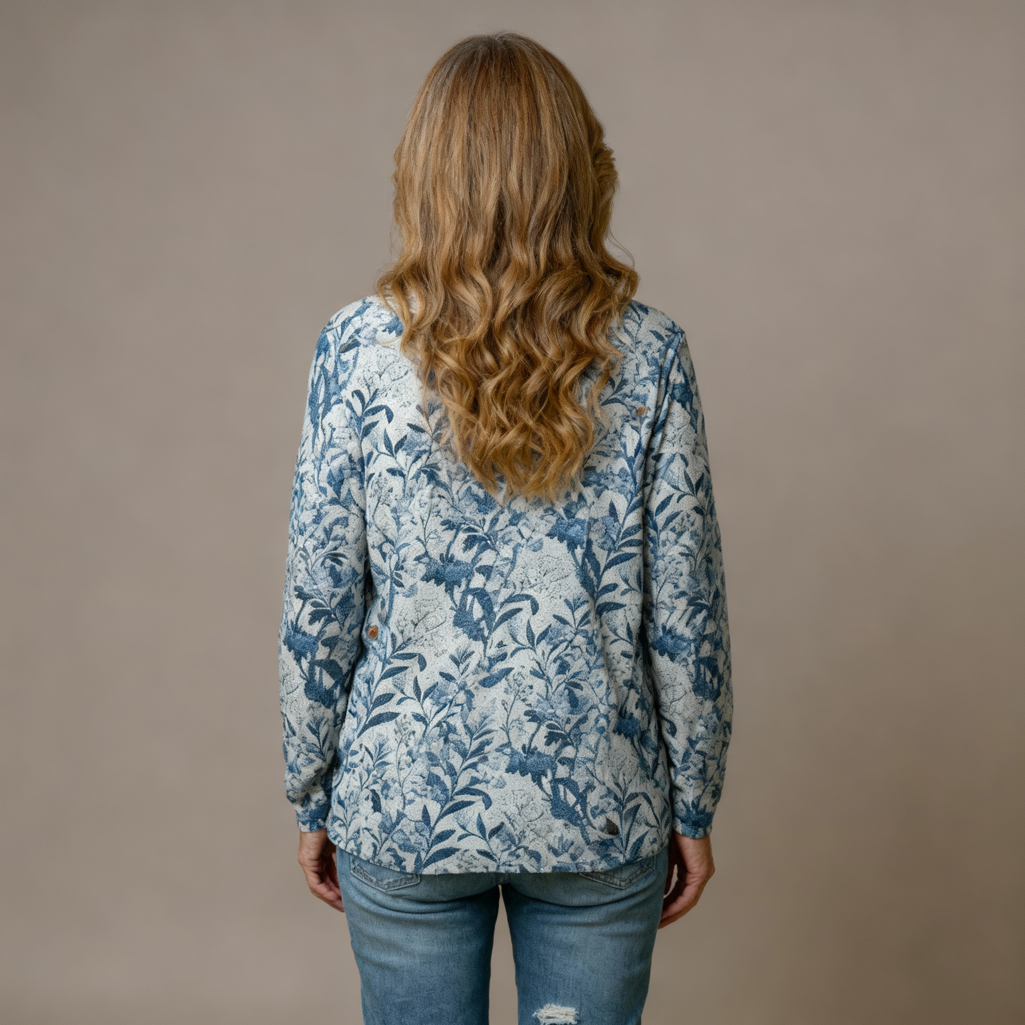 Mary | Floral Design Cardigan