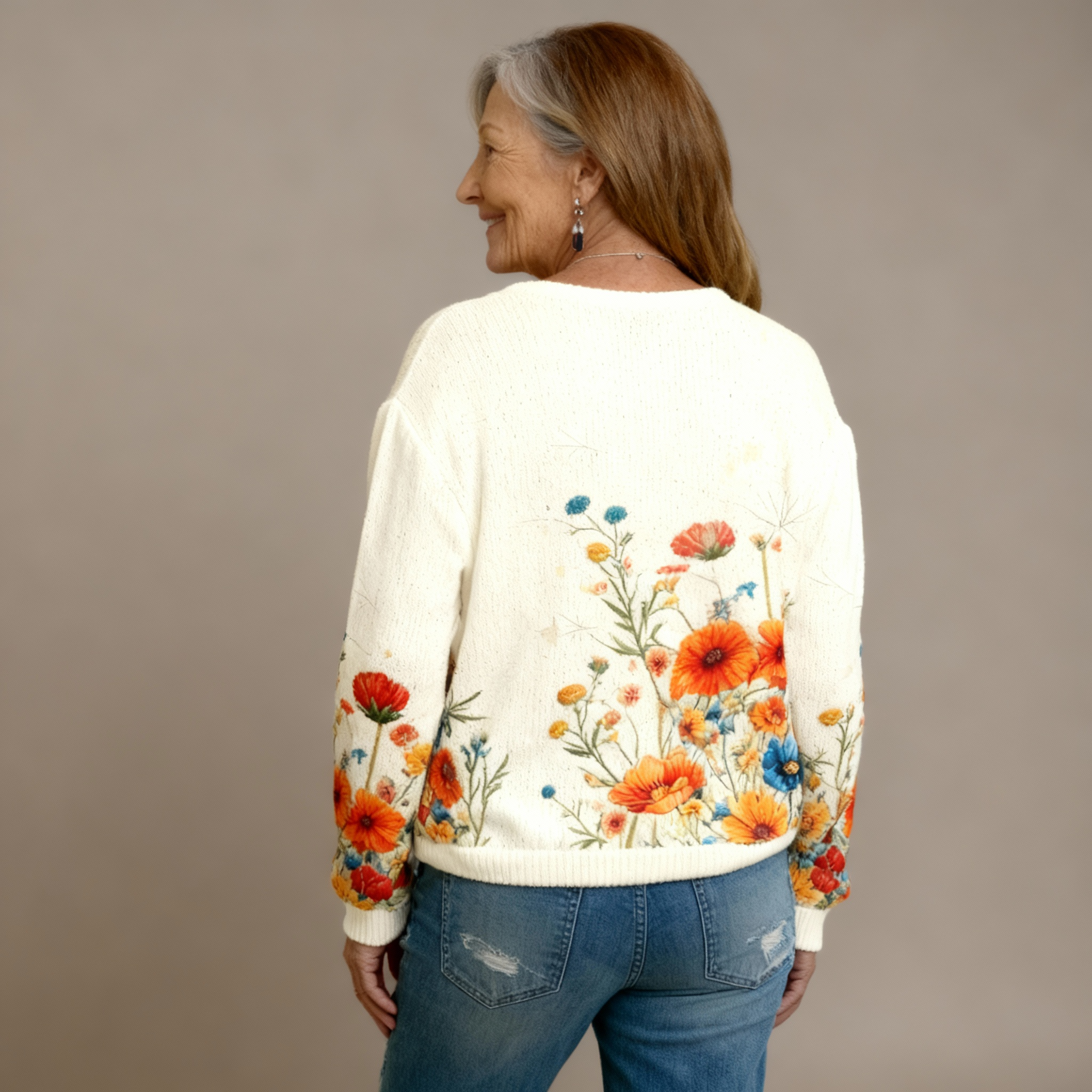 Helena | Vintage Flower Cardigan