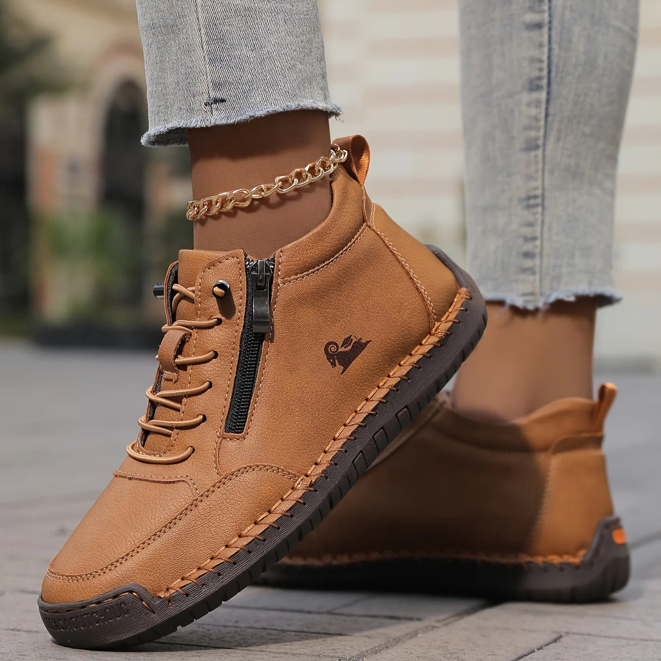Maïa™ | Therapeutic Comfort Sneakers - Brown