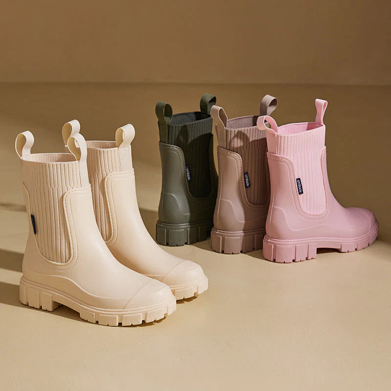 AYLA Water-resistant Boots - Army Green