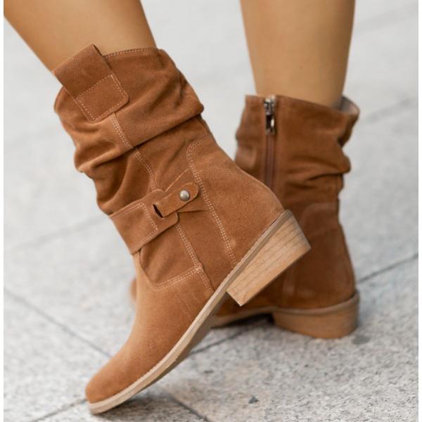 Patricia | Relaxed Suede Ankle Boots