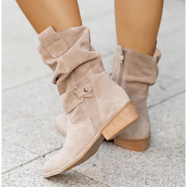 Patricia | Relaxed Suede Ankle Boots
