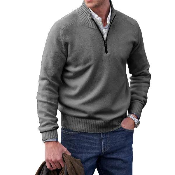 Adrian | Men zip-up sweater