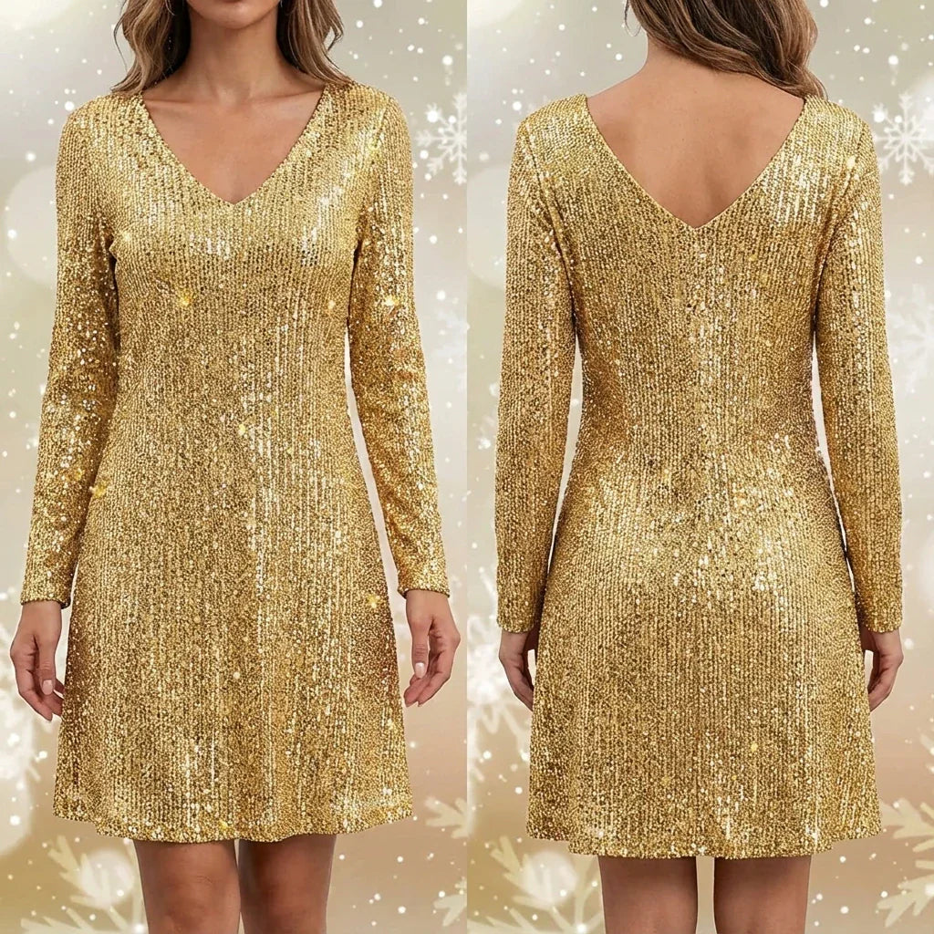 Brielle™ | Sparkling Sequin Mini Dress