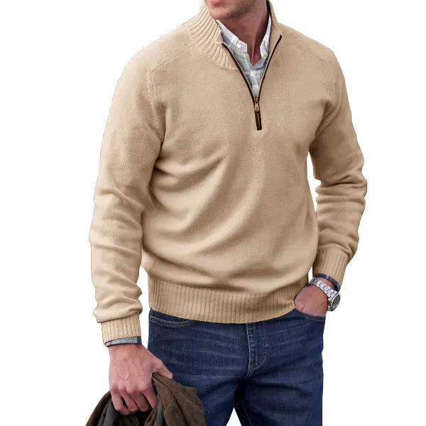 Adrian | Men zip-up sweater