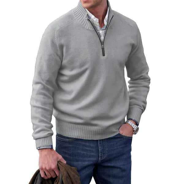Adrian | Men zip-up sweater
