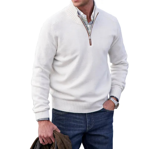 Adrian | Men zip-up sweater